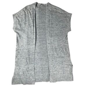 Athleta Short Sleeve Wrap Grey Size XXS